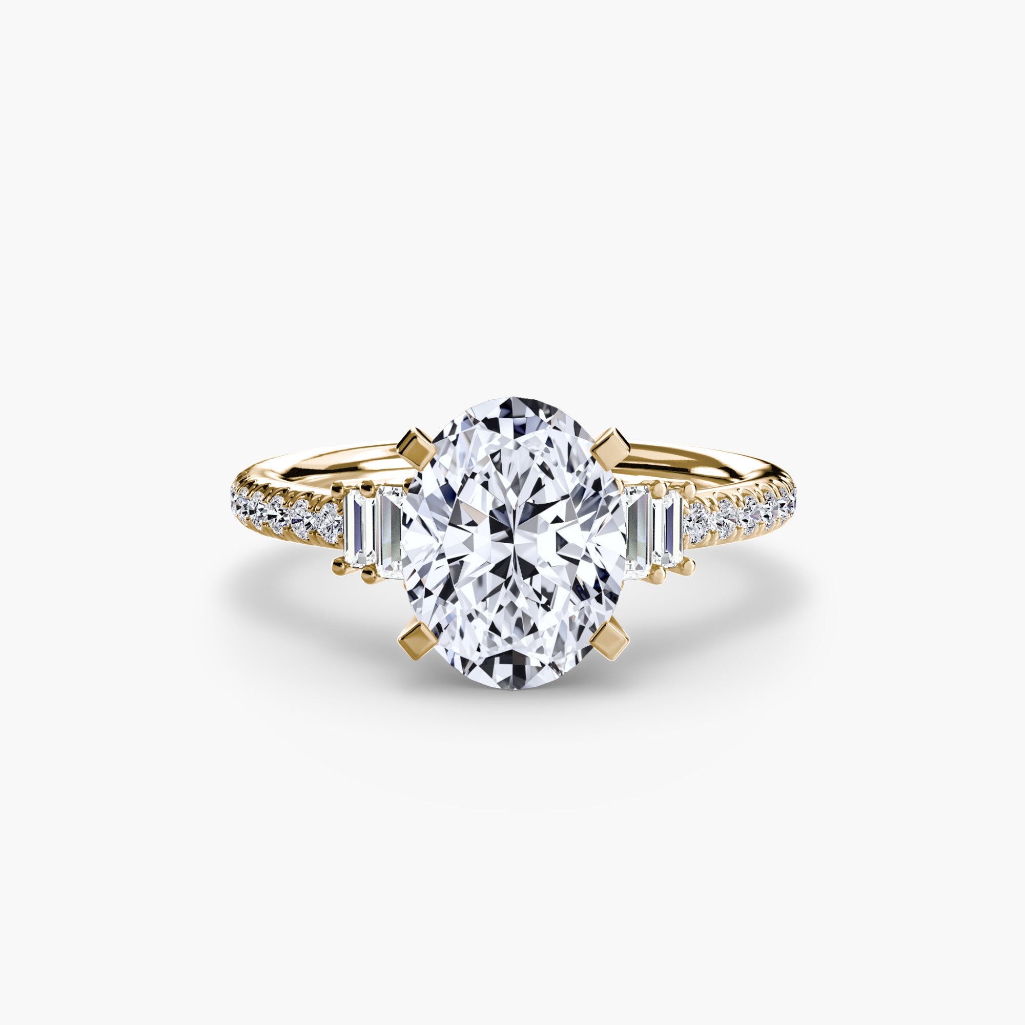 Solitaire with Pavé 4